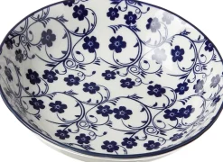 Beilagenschale Royal Sakura | 14 x 14 x 3 cm | blau