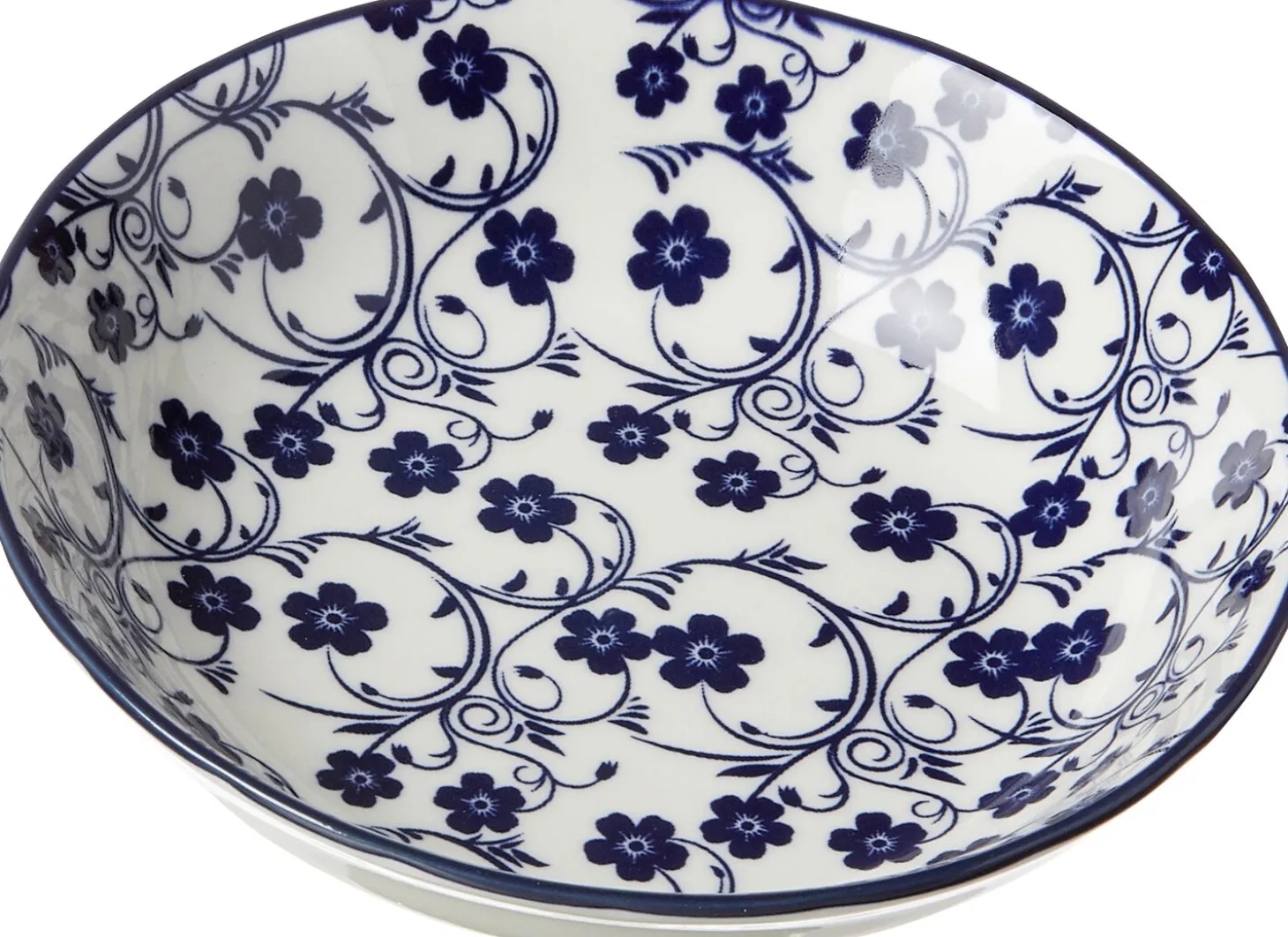 Beilagenschale Royal Sakura | 14 x 14 x 3 cm | blau
