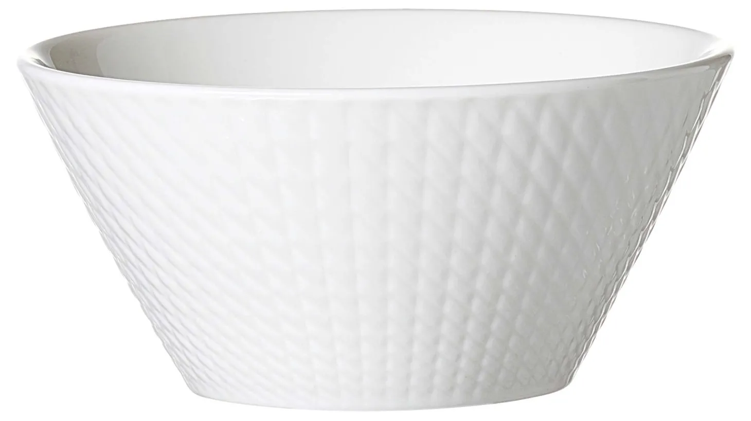 Beilagenschale Saphir | 13,5 x 13,5 x 5,5 cm | weiss