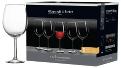 Burgundergläser-Set Vio | 6-teilig | 570 ml
