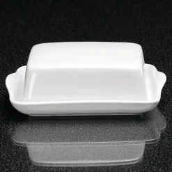 Butterdose Bianco | 16,5 x 12,5 x 5,5 cm | weiss