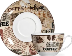 Cappuccino-Set Crema | 4-teilig | 220 ml | beige