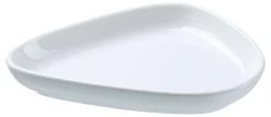 Dipschale Gusto | 12,5 x 9 x 1,5 cm | weiss | 3-eckig