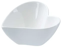 Dipschale Gusto | 9,5 x 9,5 x 4,5 cm | weiss | Herzform