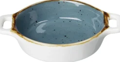 Dipschale Romo | 10 x 7 x 2 cm | petrol | mit Henkel