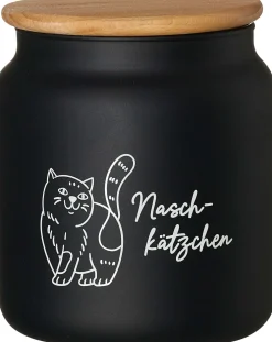 Dose Naschkätzchen | 1,1 Liter | schwarz