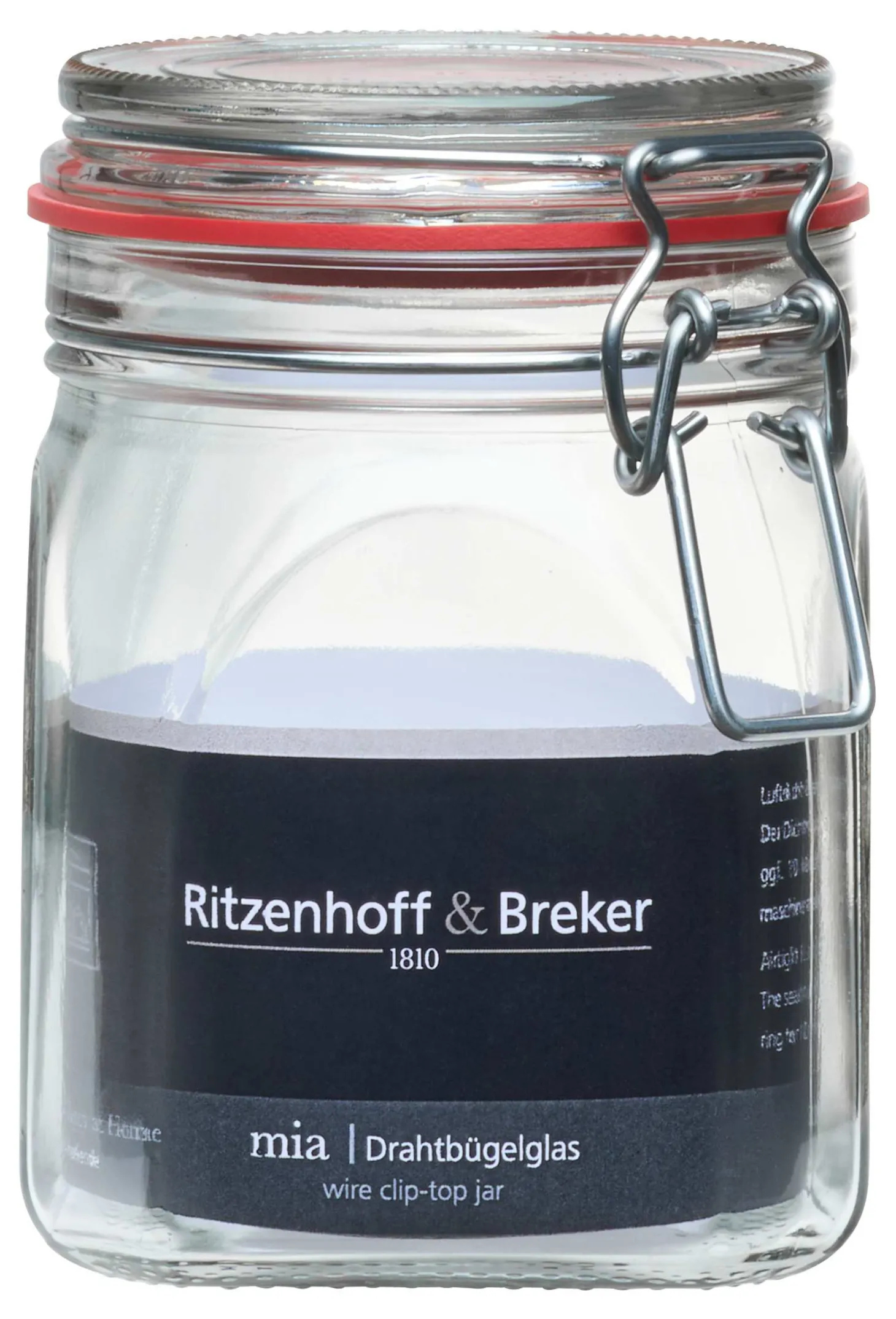 Drahtbügelglas Mia | 900 ml