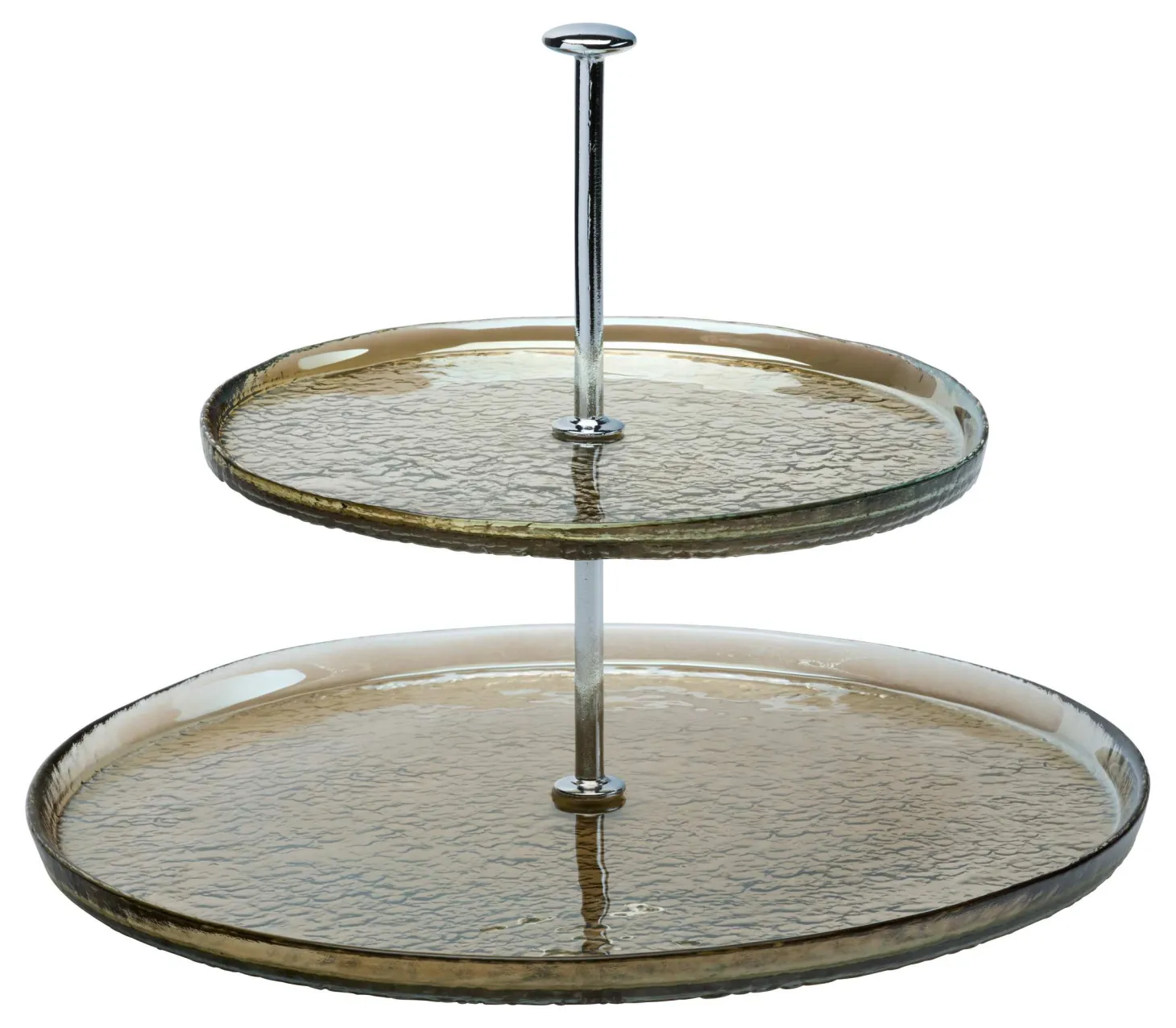 Etagère Luzia | 28 x 28 x 22 cm | braun | 2-stufig