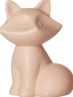 Figur Tiere Fuchs | 10 x 7,5 x 12,5 cm | creme | sitzend