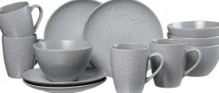 Frühstücksservice Kitwe | 16-teilig | grau