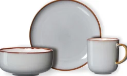 Frühstücksservice Portofino | 12-teilig | grau