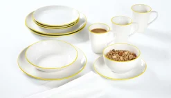 Frühstücksteller Adela | 20,5 cm | gelb