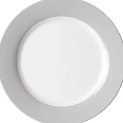 Frühstücksteller Doppio | 20,5 cm | grau