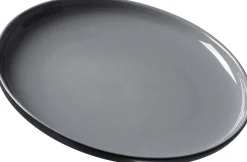 Frühstücksteller Jasper | 19 cm | schwarz