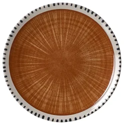 Frühstücksteller Natura | 20,5 cm | braun