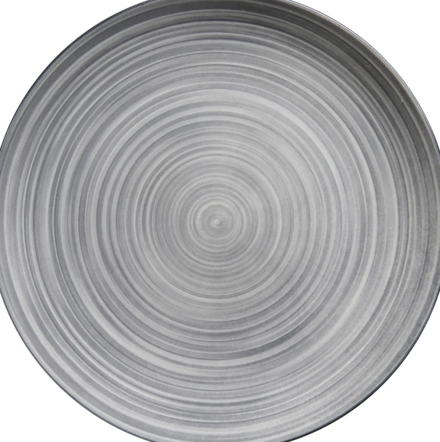 Frühstücksteller Sendai Wirbel | 21 cm | grau
