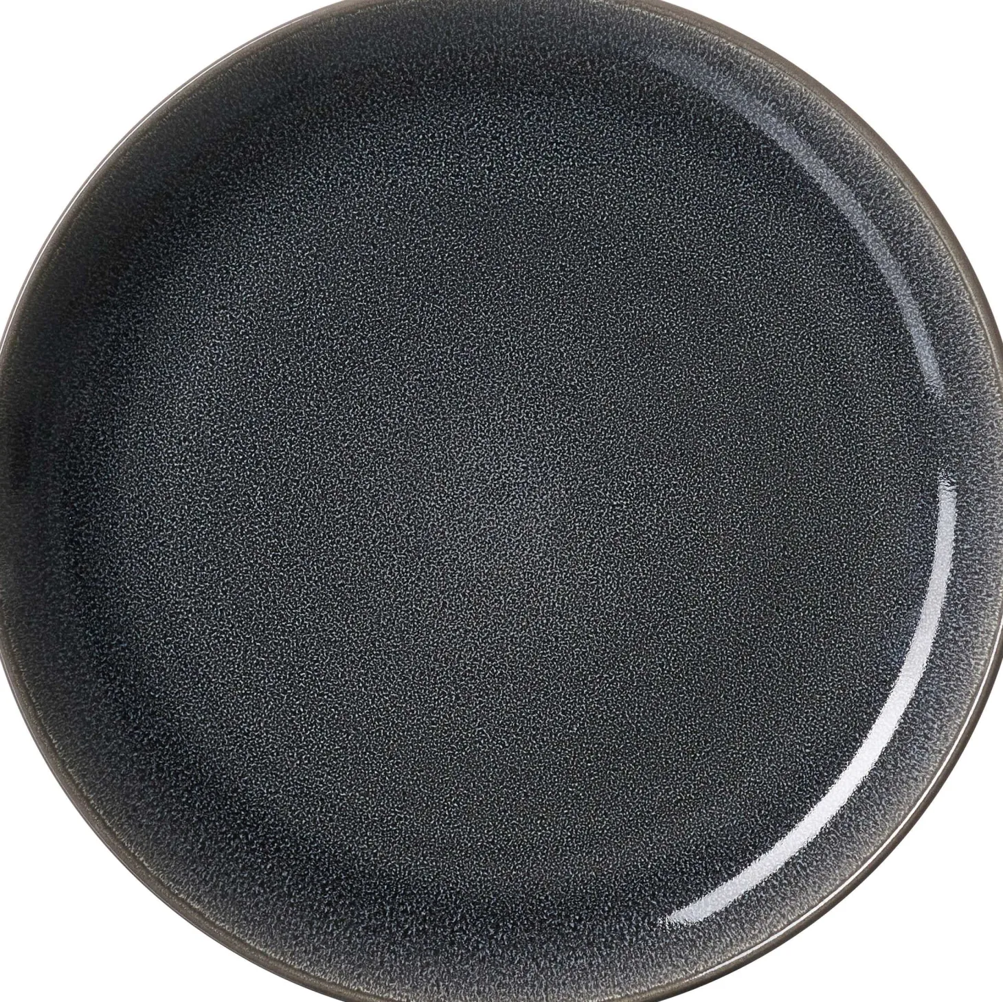 Frühstücksteller Toledo | 20,5 cm | grau