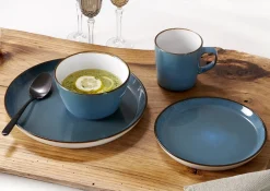 Frühstücksteller Visby | 20,5 cm | blau