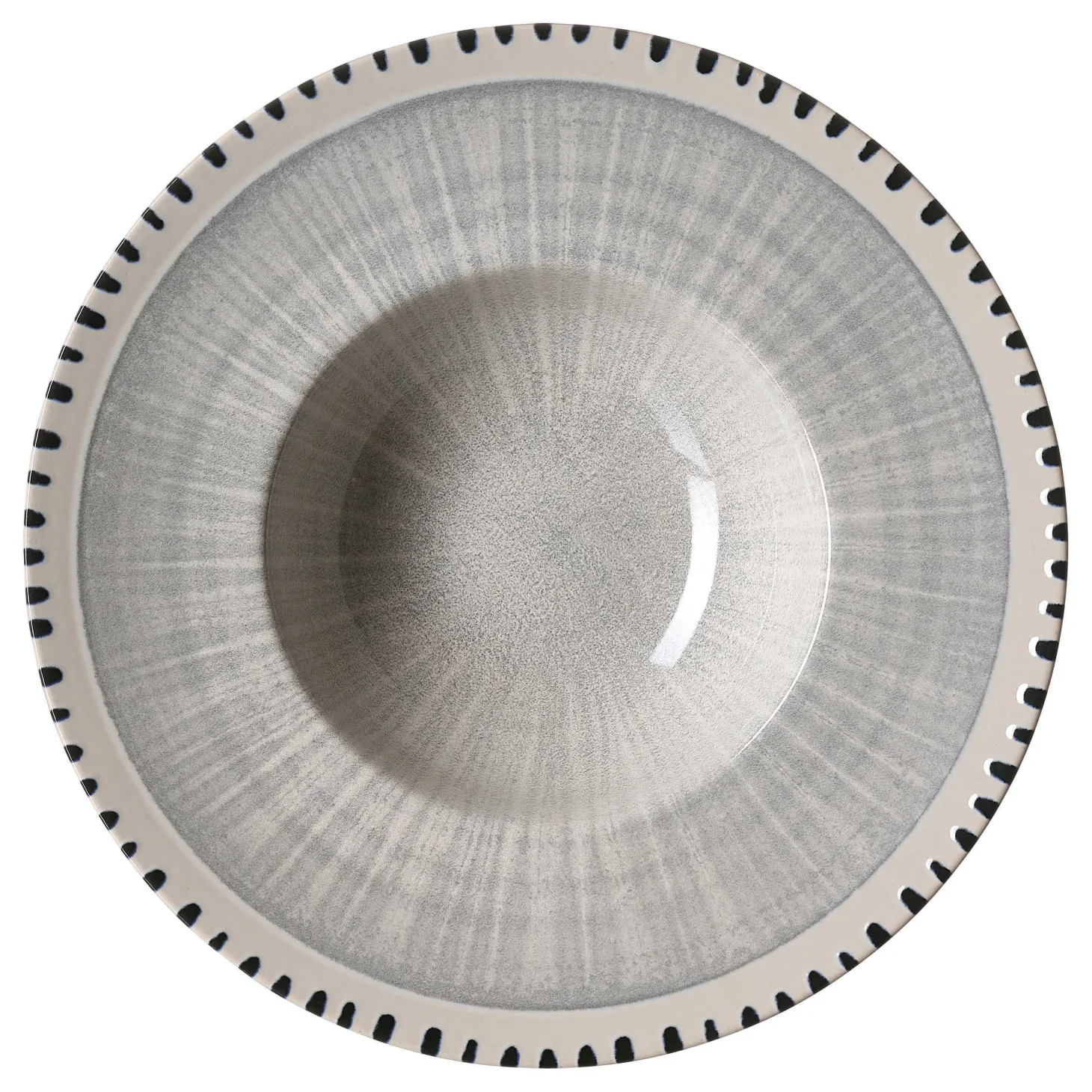 Gourmetteller Natura | 28 cm | grau