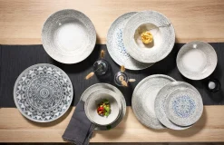 Gourmetteller Rimini Stone | 28 cm | grau