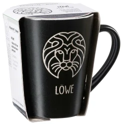 Kaffeebecher Cosmic Löwe | 350 ml | schwarz