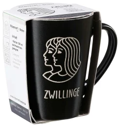 Kaffeebecher Cosmic Zwillinge | 350 ml | schwarz