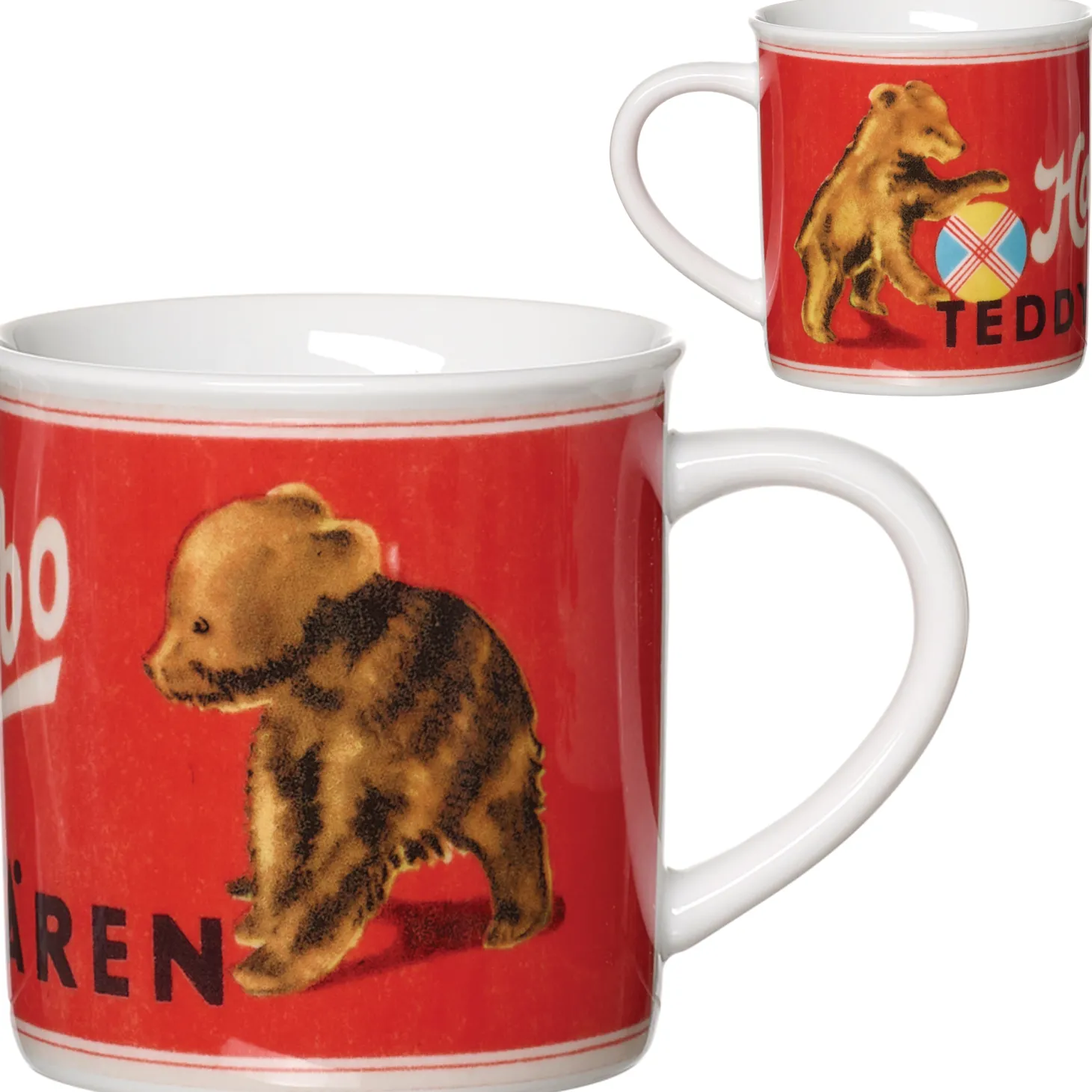Kaffeebecher HARIBO Retro | Teddybären | 380 ml