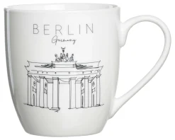 Kaffeebecher Travel Berlin | 500 ml | weiss