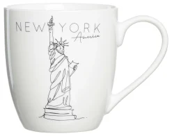 Kaffeebecher Travel New York | 500 ml | weiss