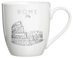 Kaffeebecher Travel Rom | 500 ml | weiss