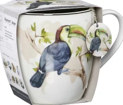 Kaffeebecher Wildlife Tukan | 500 ml | mit Schlüsselanhänger