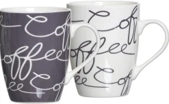 Kaffeebecher-Set Cornello | 2-teilig | 330 ml | grey