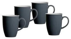 Kaffeebecher-Set Doppio | 4-teilig | 320 ml | anthrazit