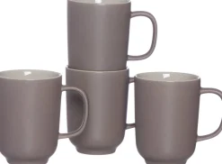 Kaffeebecher-Set Jasper | 4-teilig | 285 ml | taupe