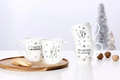 Kaffeebecher-Set Winter Is Coming | 2-teilig | 360 ml