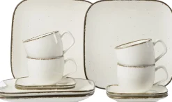 Kaffeeservice Casa | 12-teilig | creme