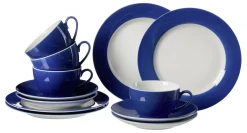 Kaffeeservice Doppio | 12-teilig | blau