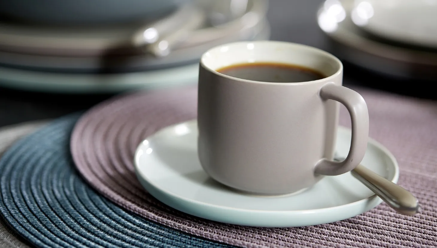 Kaffeeservice Jasper | 12-teilig | taupe