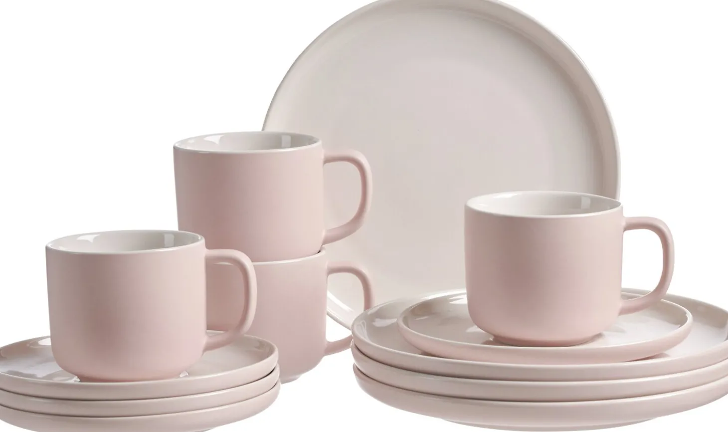 Kaffeeservice Jasper | 12-teilig | rose