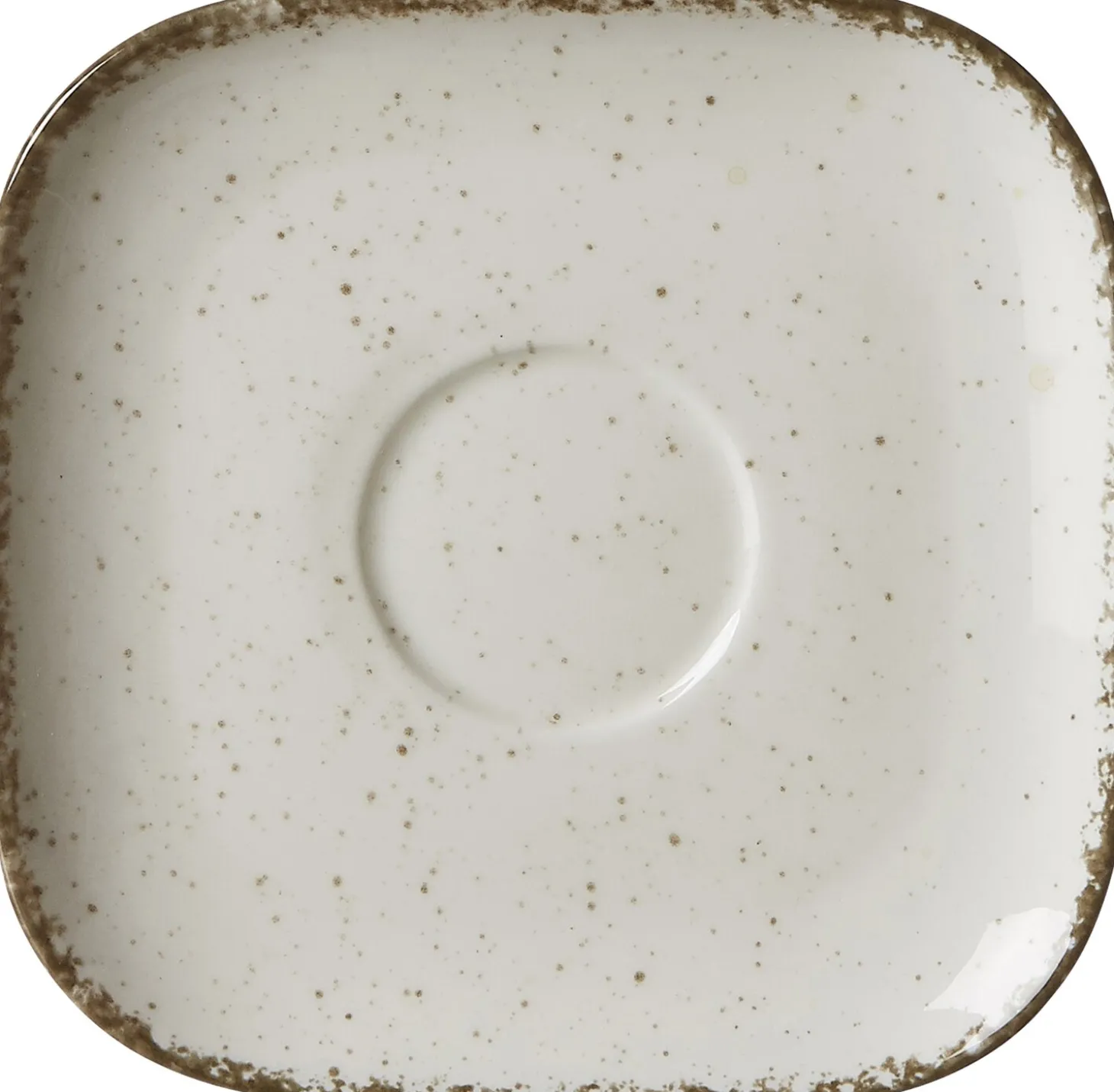 Kaffeeuntertasse Casa | 13,5 cm | creme | quadratisch