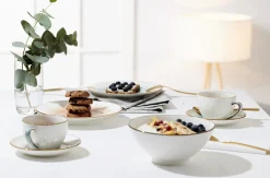Kaffeeuntertasse Cosmo | 14 cm | grau