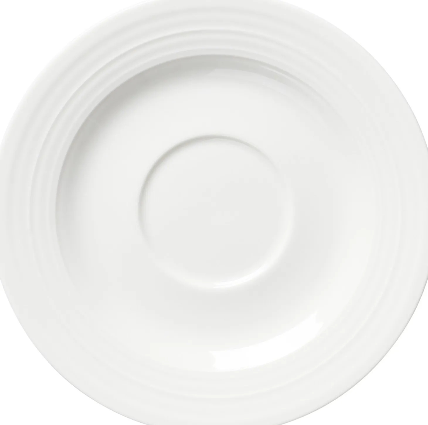 Kaffeeuntertasse Levi | 15,5 cm | weiss