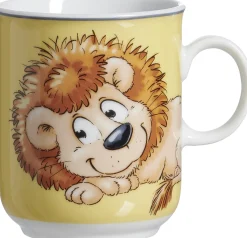 Kinderbecher Happy Zoo Leo | 270 ml | orange