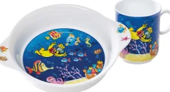 Kindergeschirr-Set HARIBO Seaworld | 2-teilig | blau