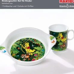 Kindergeschirr-Set HARIBO Jungle | 2-teilig | grün