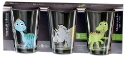 Kindergläser-Set Dino | 3-teilig | 200 ml