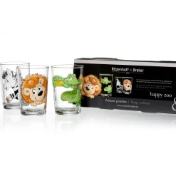 Kindergläser-Set Happy Zoo | 6-teilig | 205 ml
