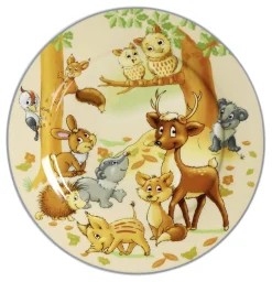Kinderteller Waldtiere | 19 cm
