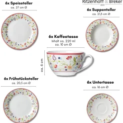 Kombiservice Shanti | 30-teilig