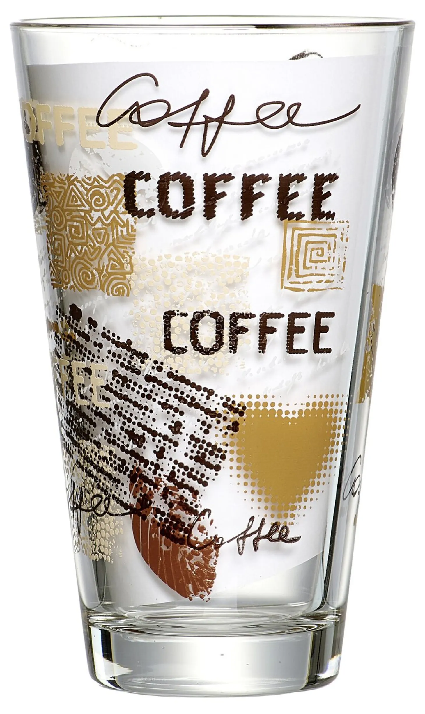 Latte Macchiato Glas Crema | 330 ml | braun